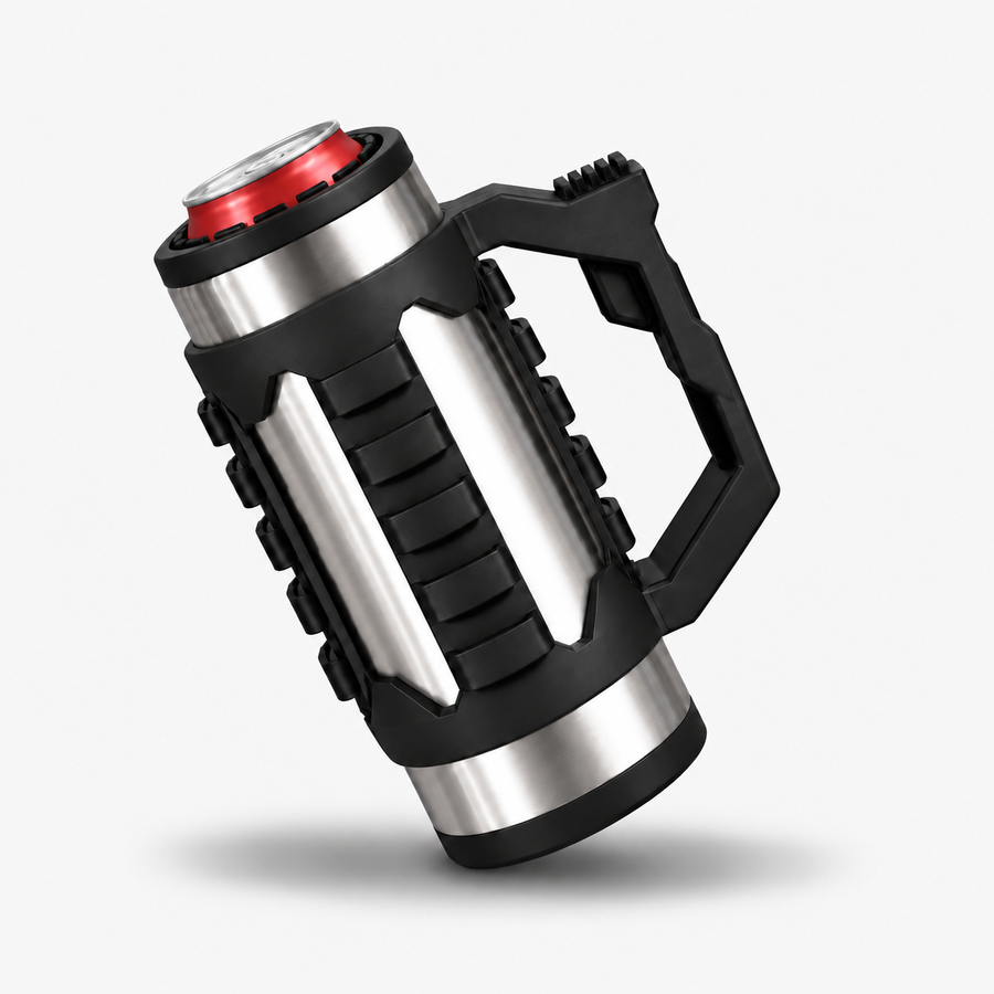 Stainless Steel Tactical Assault Can Holder