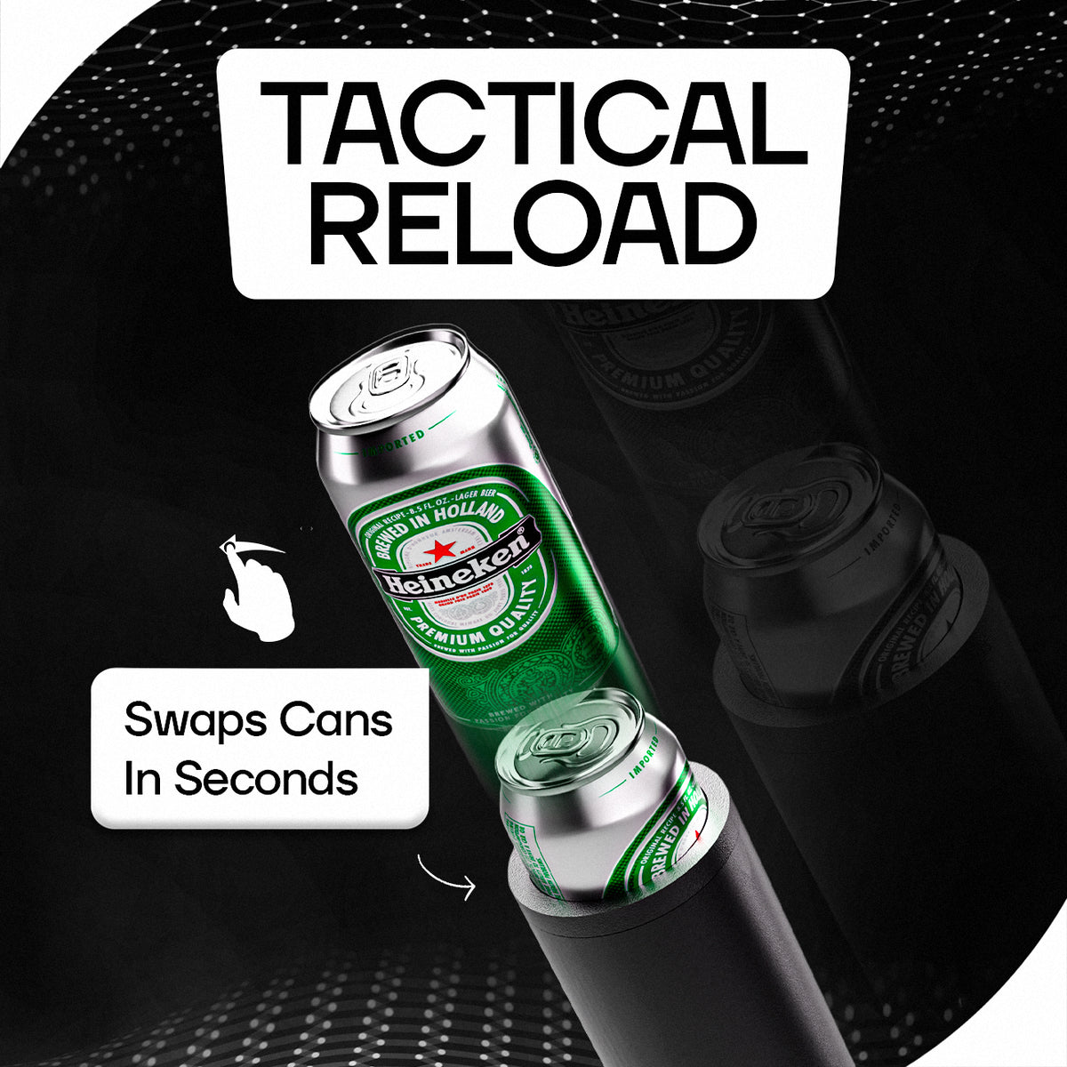 Double Tactical Reload Can Holder | CruiseCup