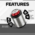Stainless Steel Single Tactical Reload Can Holder for one 12 oz can
