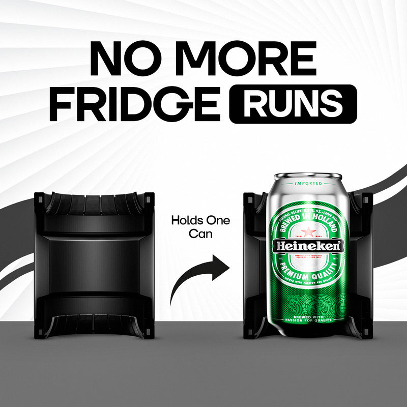 Stainless Steel Single Tactical Reload Can Holder for one 12 oz can