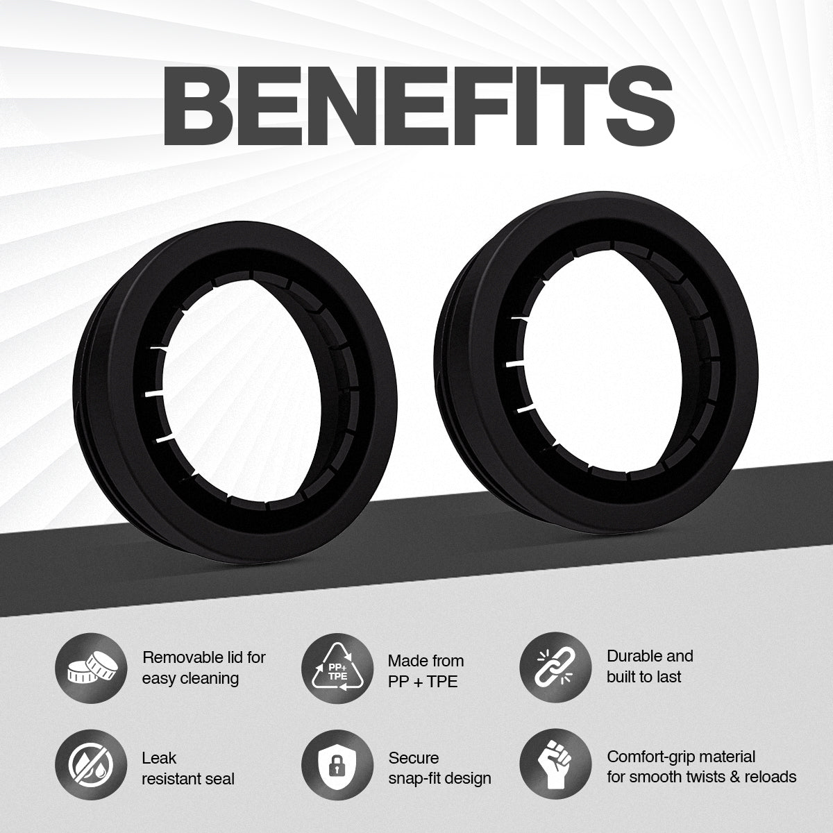 Stainless Steel Double Tactical Reload Can Holder (Pre-Order)